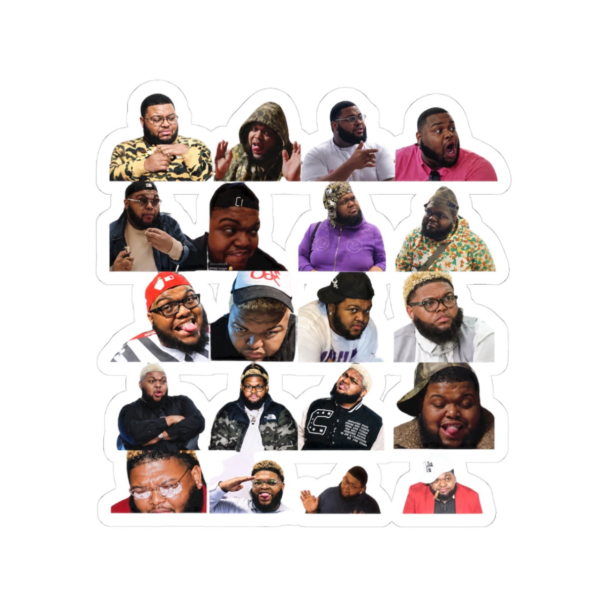 Druski Emotes 65+ Twitch Discord YouTube TikTok Stream Sticker