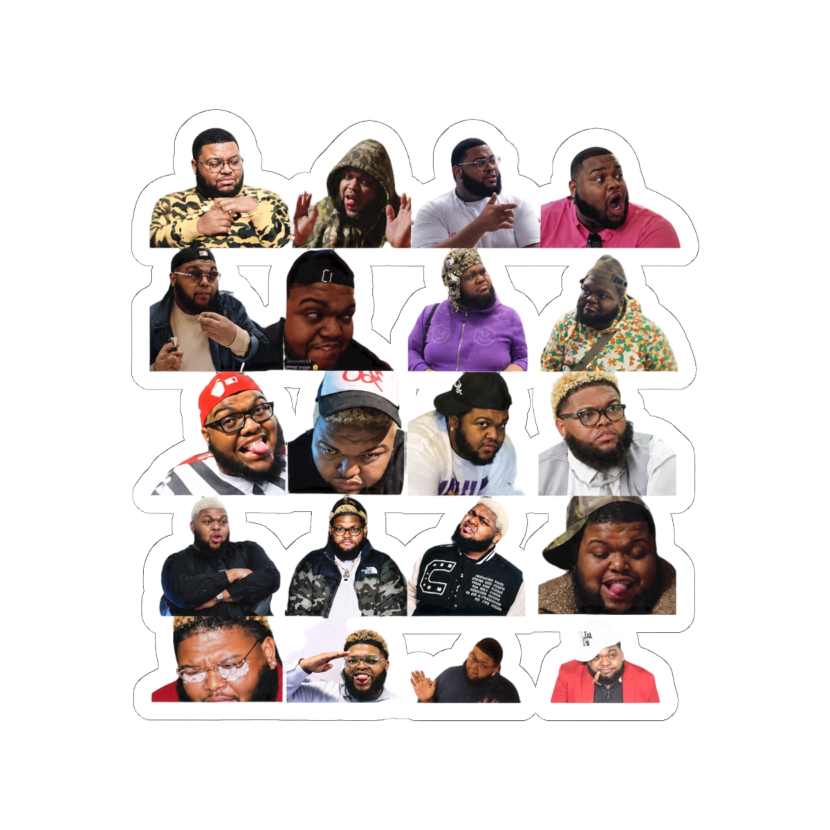 Druski Emotes 65+| Twitch Discord YouTube TikTok | Stream Emotes Stickers