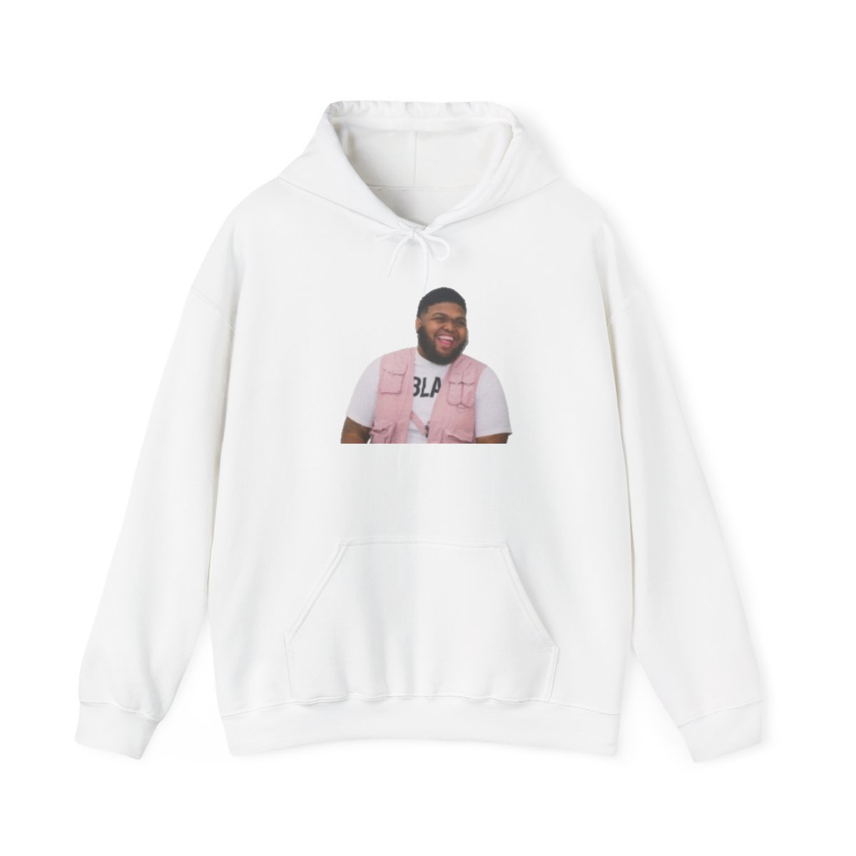 Smiling Man Photo Hoodie | Portrait Graphic Sweatshirt | Druski